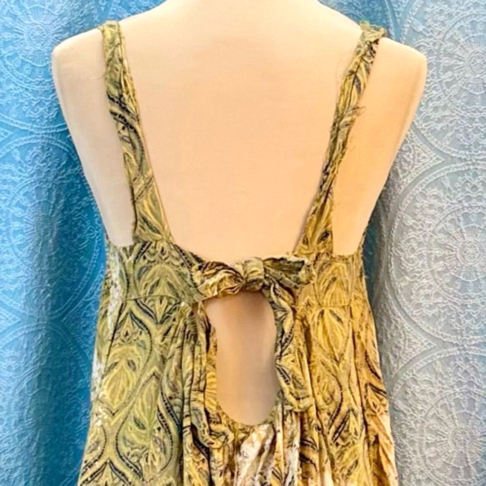 A Rare Bird Handmade Boho Maxi Dress Sz S/M #D4 - Picture 2 of 11